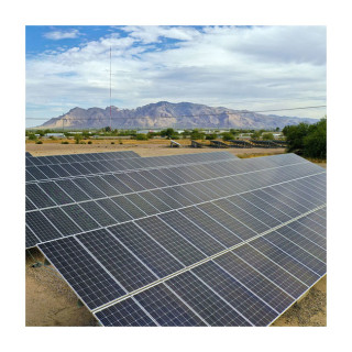 AS Solar Farm Mount Supports Ground PV System